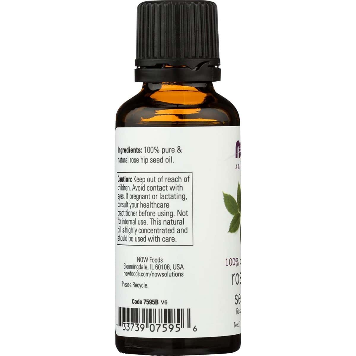 Now Foods Natural Rose Hip Seed Oil (30 ml)