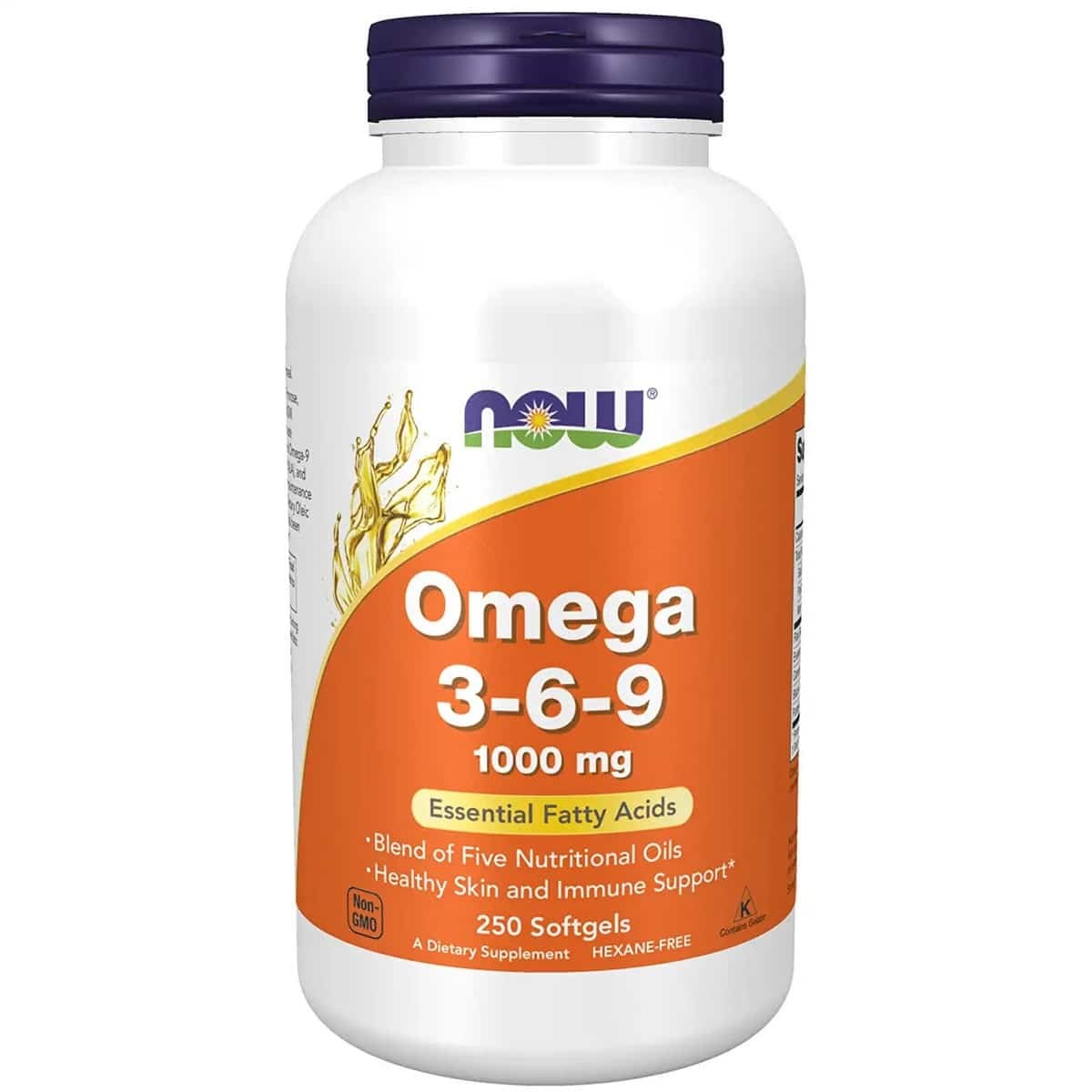 Now Foods Omega 3-6-9 1000mg (250 capsules)