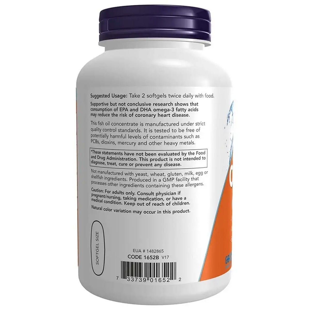 Now Foods, Omega-3, Cardiovascular Support (200 Capsule)