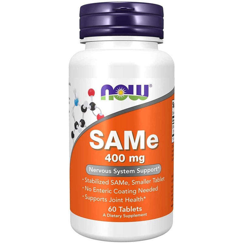 Now Foods Sam-e 400 mg Tablet (60 tablets)
