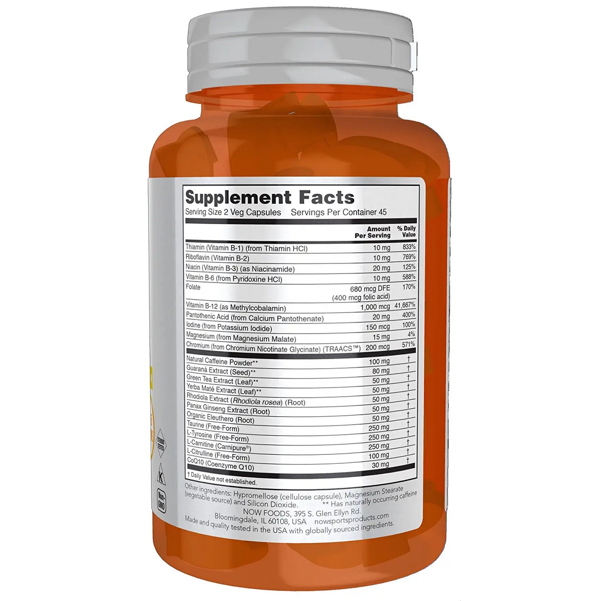 Now Foods Sports Energy Extreme (90 capsules)