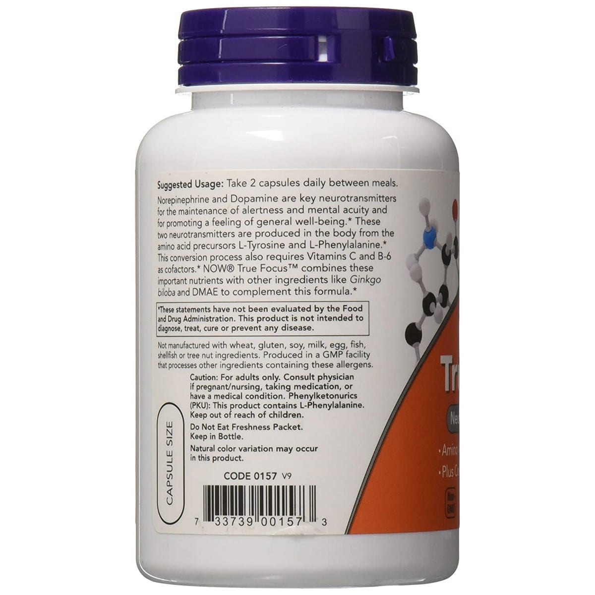 Now Foods True Focus (90 capsules)