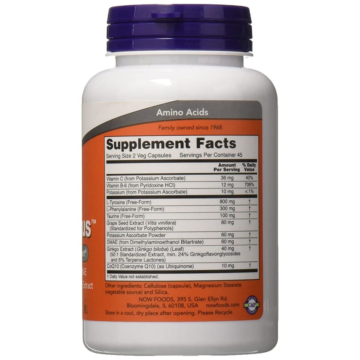 Now Foods True Focus (90 capsules)
