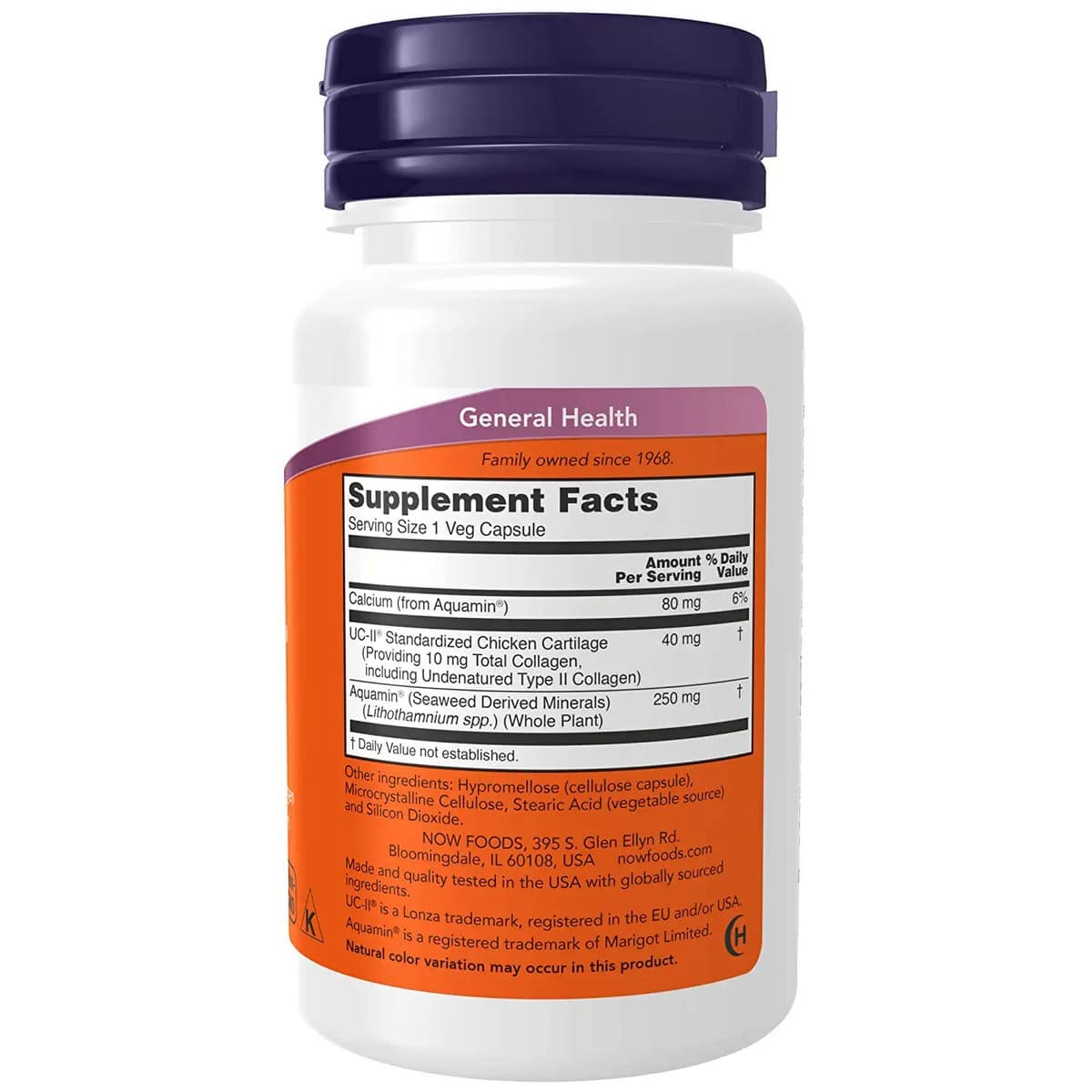 Now Foods UC-II Undenatured Type II Collagen (60 capsules)