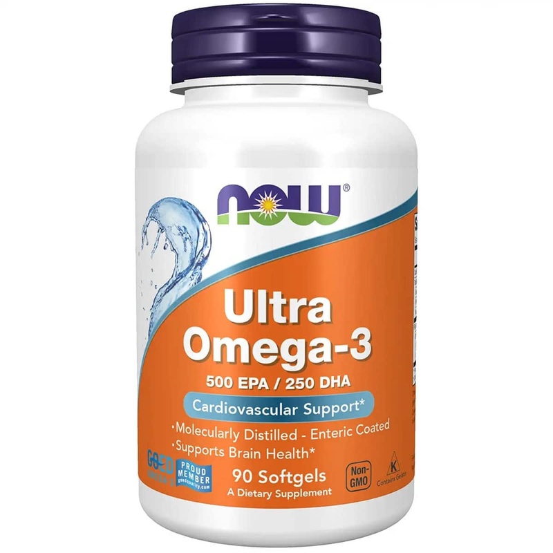Now Foods Ultra Omega-3 Fish Oil Softgels (90 capsules)