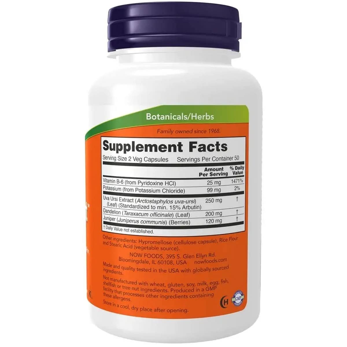 Now Foods Water Out Fluid Balance (100 capsules)