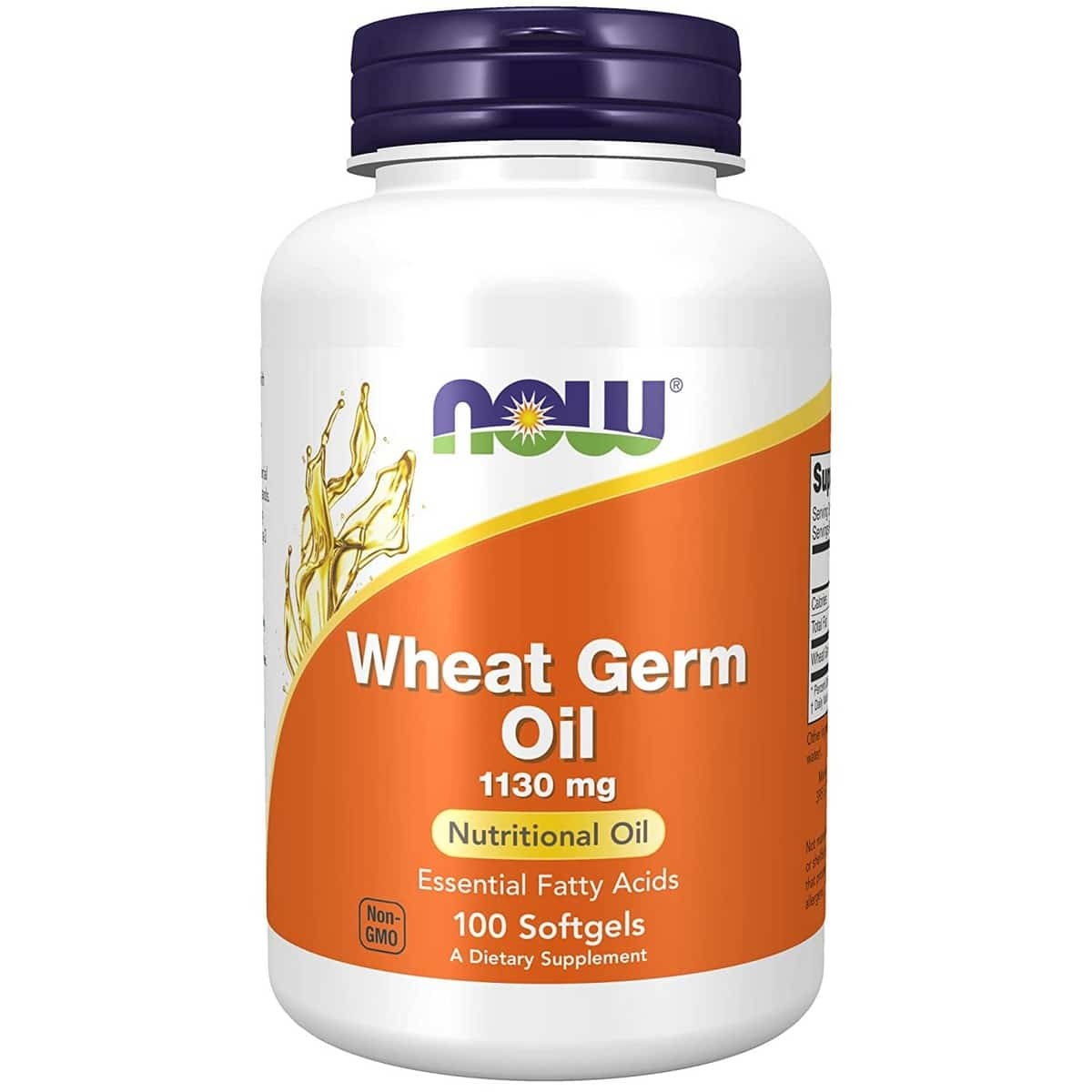 Now Foods Wheat Germ Oil 1130 mg (100 Softgels)