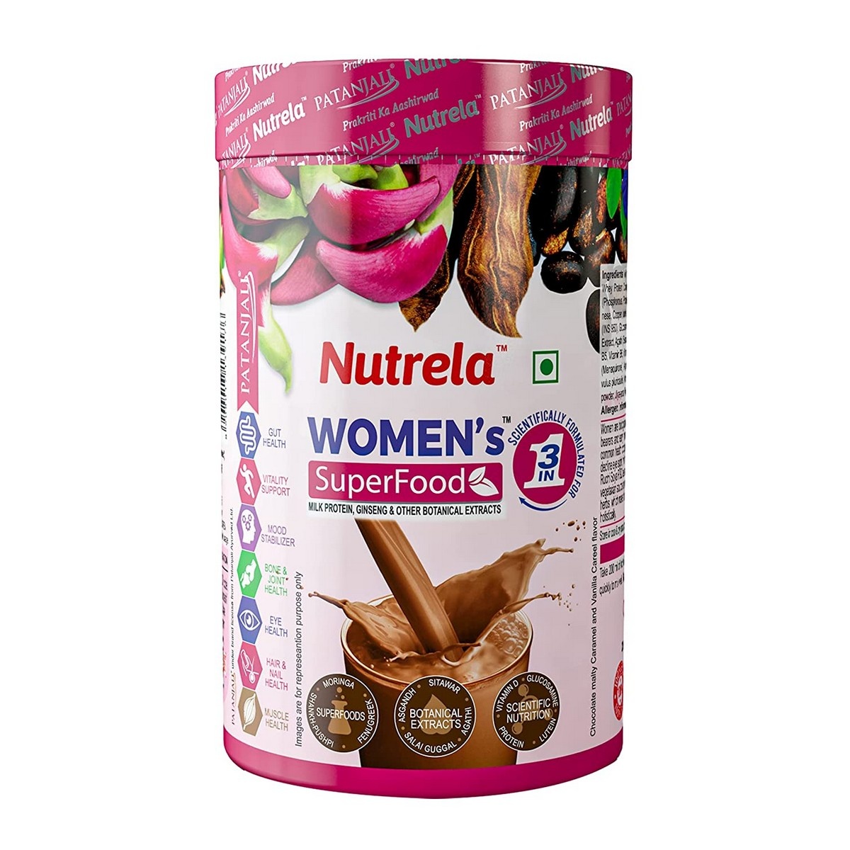 Patanjali Nutrela Womens Superfood (Chocolate Flavour)-400 gm