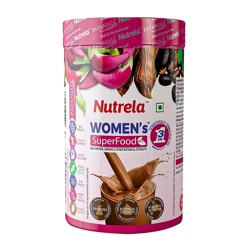 Patanjali Nutrela Womens Superfood (Chocolate Flavour)-400 gm