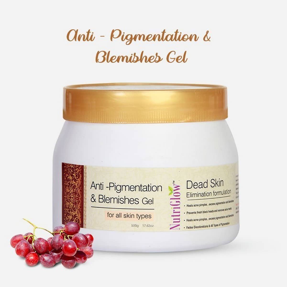 Nutriglow Anti Pigmentation Gel (500 gm)