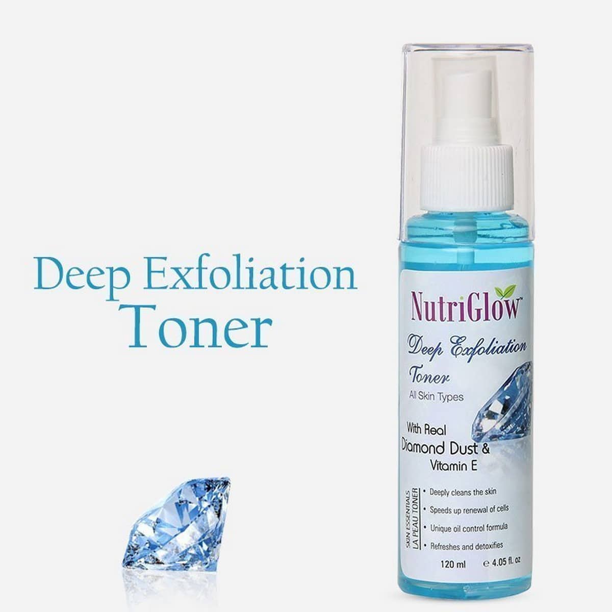 Nutriglow Deep Exfoliation Toner (120 ml)