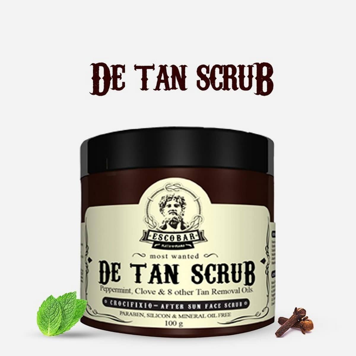 Nutriglow Escobar Most Wanted De Tan Scrub (100 gm)