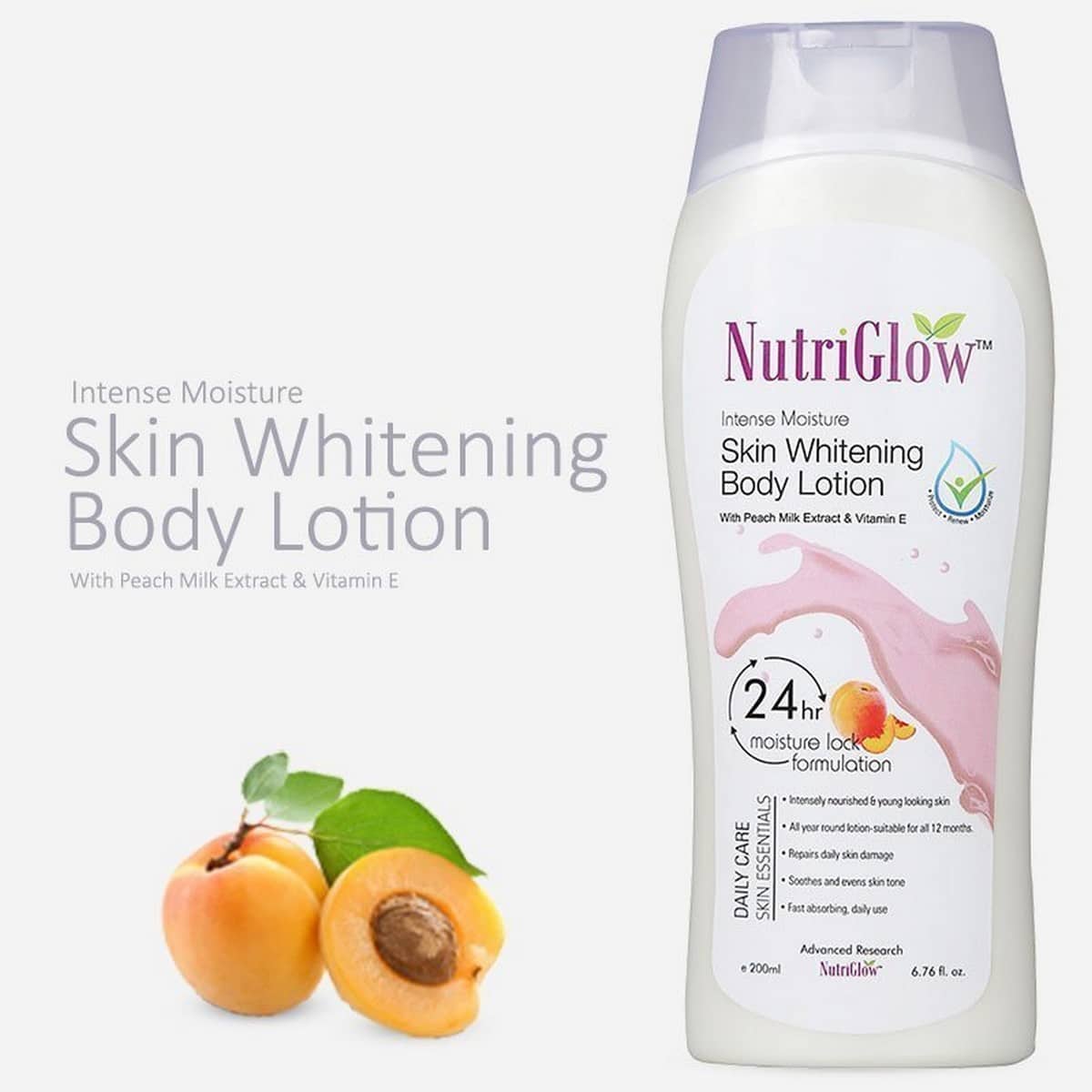 Nutriglow Skin Whitening Body Lotion (200 ml)