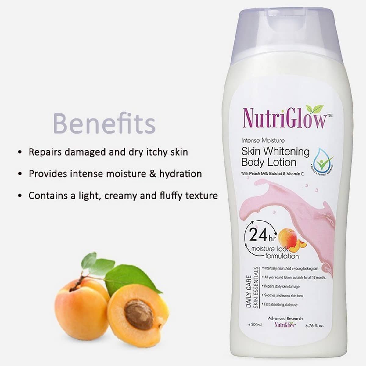 Nutriglow Skin Whitening Body Lotion (200 ml)
