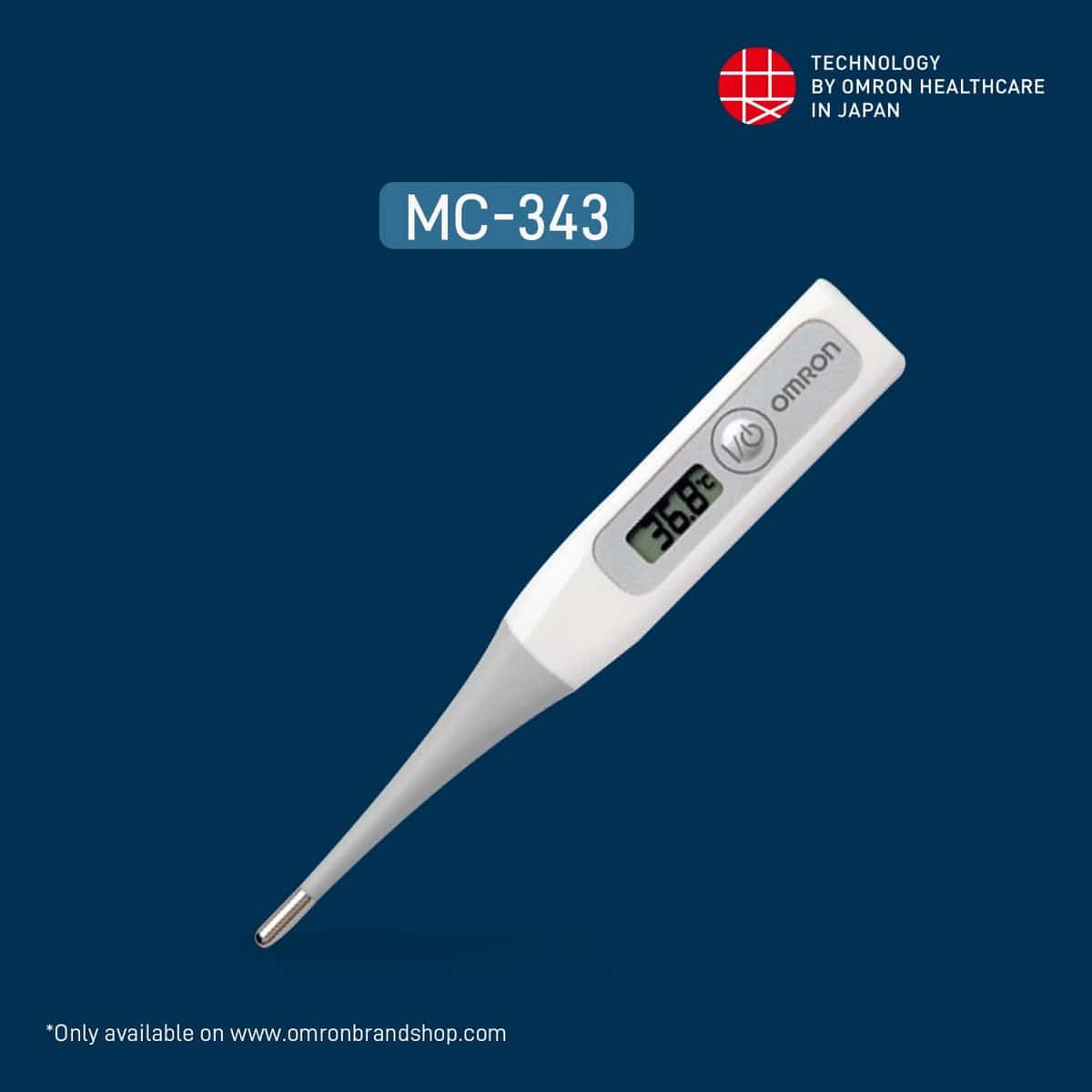 Omron Digital Thermometer MC-343