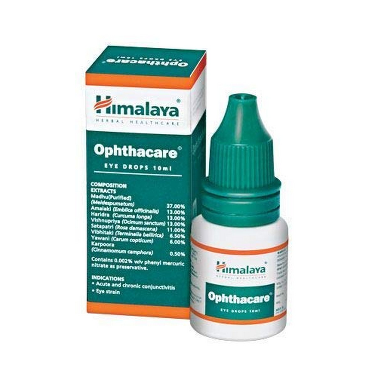 Himalaya Ophtha Care Bottle of Eye Cooling (10 ml Pack of 2)