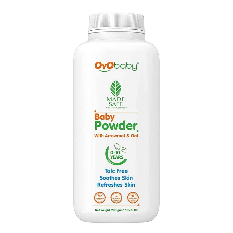 Oyo Baby Natural Dusting Baby Powder For NewBorn Babies (200 Gm)