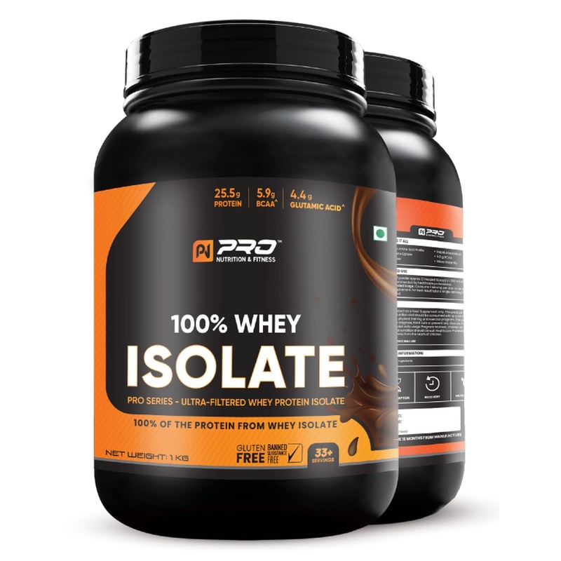 PRO 100% Whey Protein Isolate With Digezyme (1Kg)