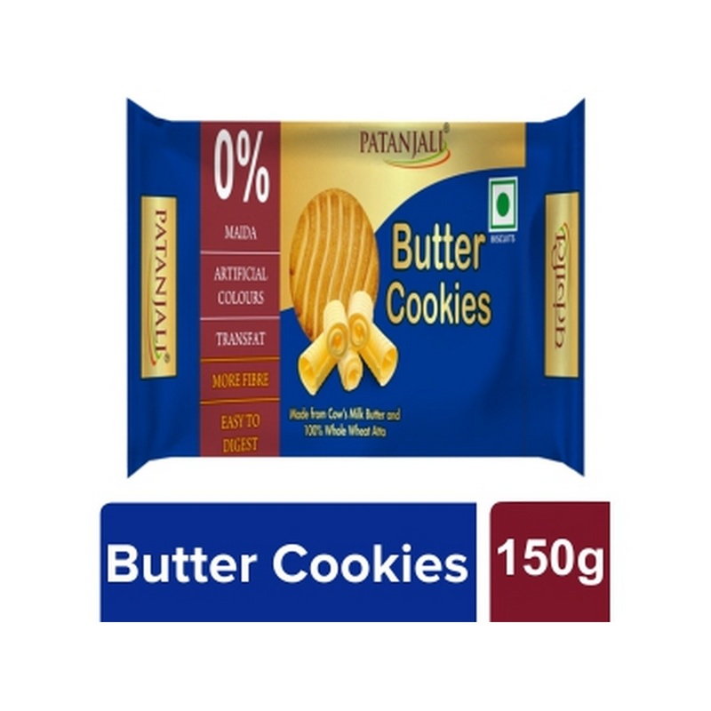 Patanjali Butter Cookies (150 gm)