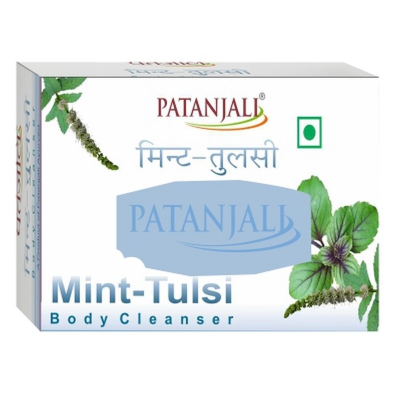 Patanjali Mint Tulsi Body Cleanser (125gram)