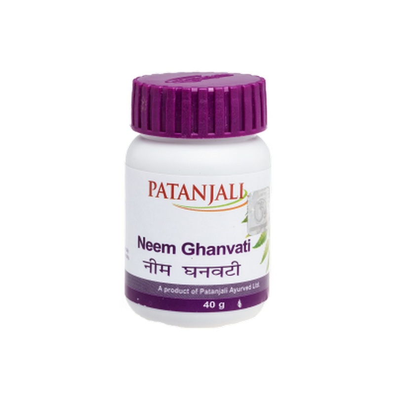 Patanjali Neem Ghan Vati (40gram)