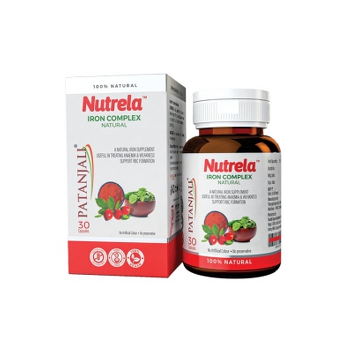 Patanjali Nutrela Iron Complex Natural (11 grams)