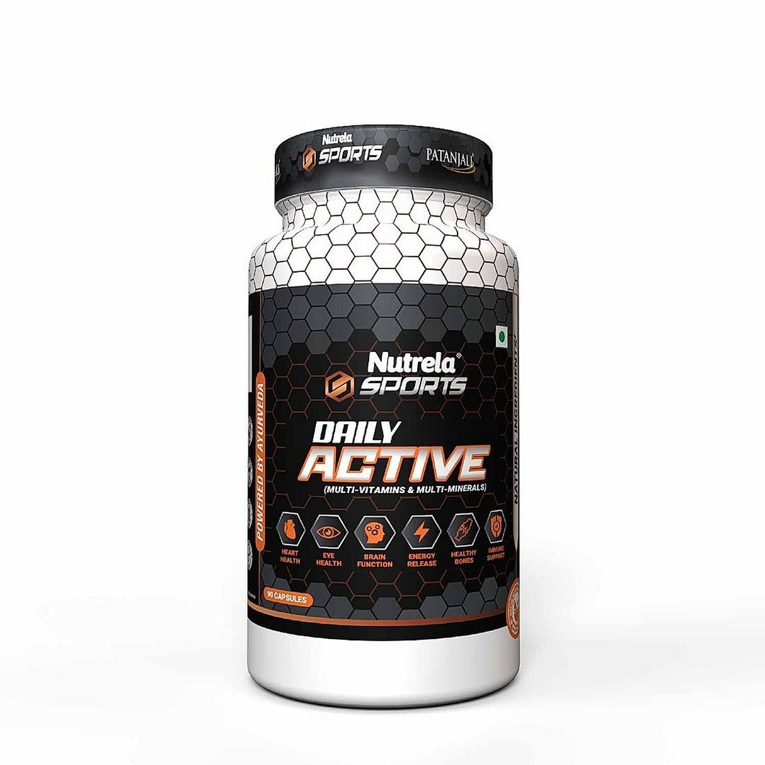 Patanjali Nutrela Sports Daily Active (90 Capsule)