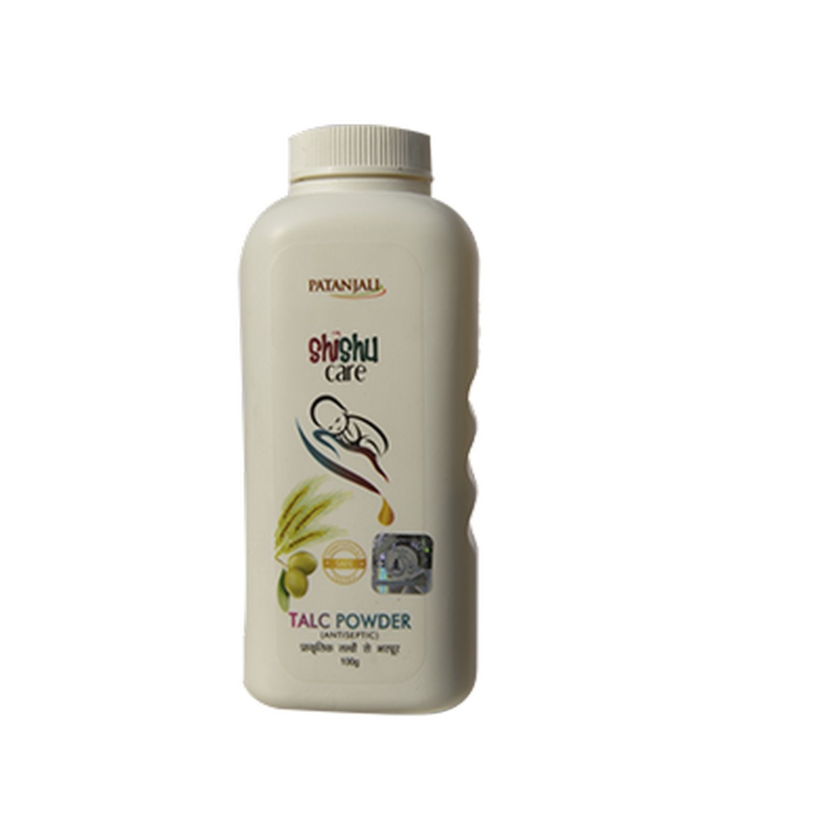 Patanjali Shishu Care Talc Powder (Antiseptic) (100 gram)