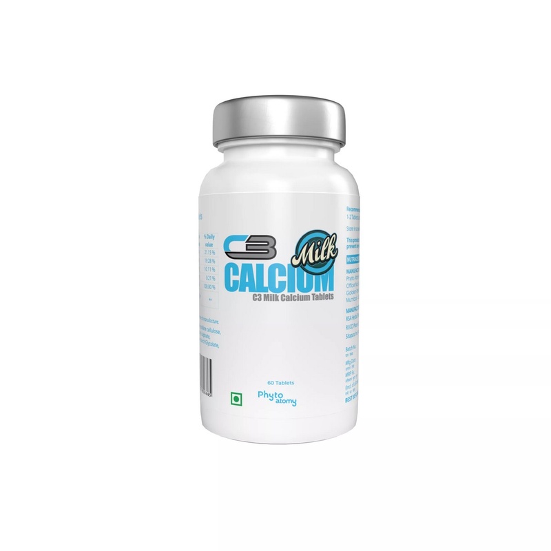 Phyto Atomy C3 Milk Calcium Tablet (60 Tablets)
