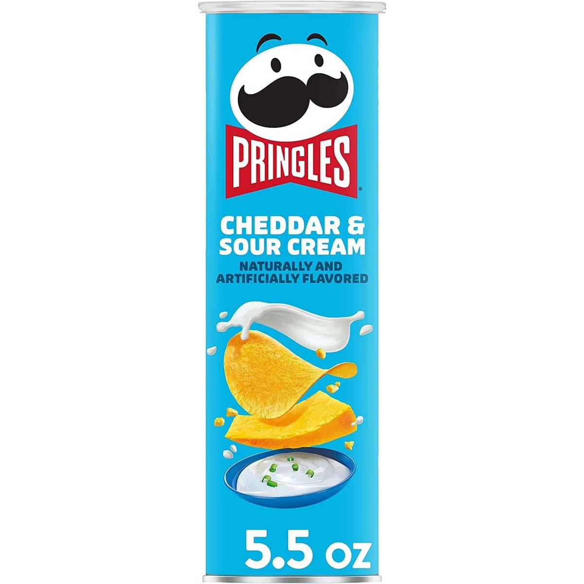 Pringles Cheddar & Sour Cream Potato Crisps (158 gm)