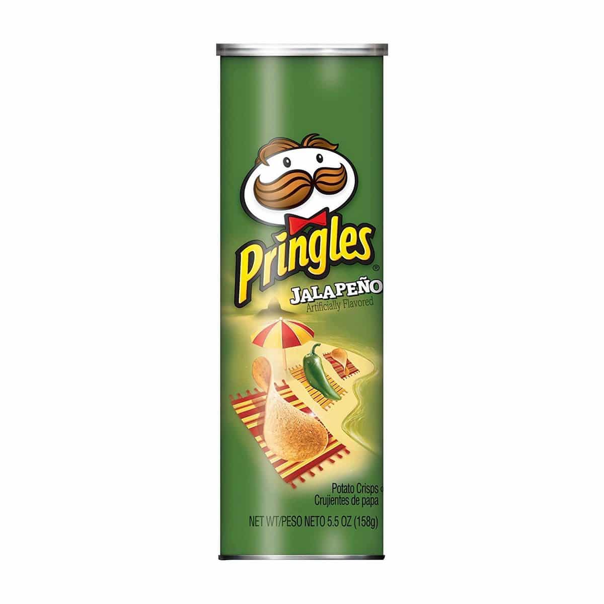 Pringles Jalapeno Potato Chips, Pack of 2 (158 gm Each)