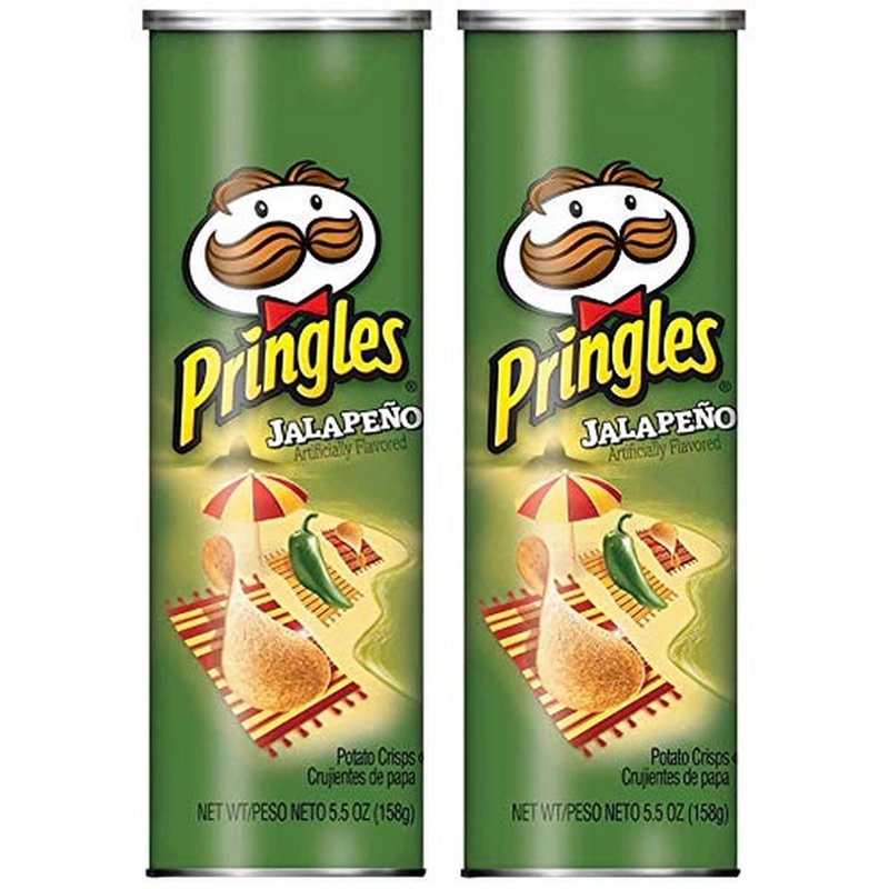 Pringles Jalapeno Potato Chips, Pack of 2 (158 gm Each)