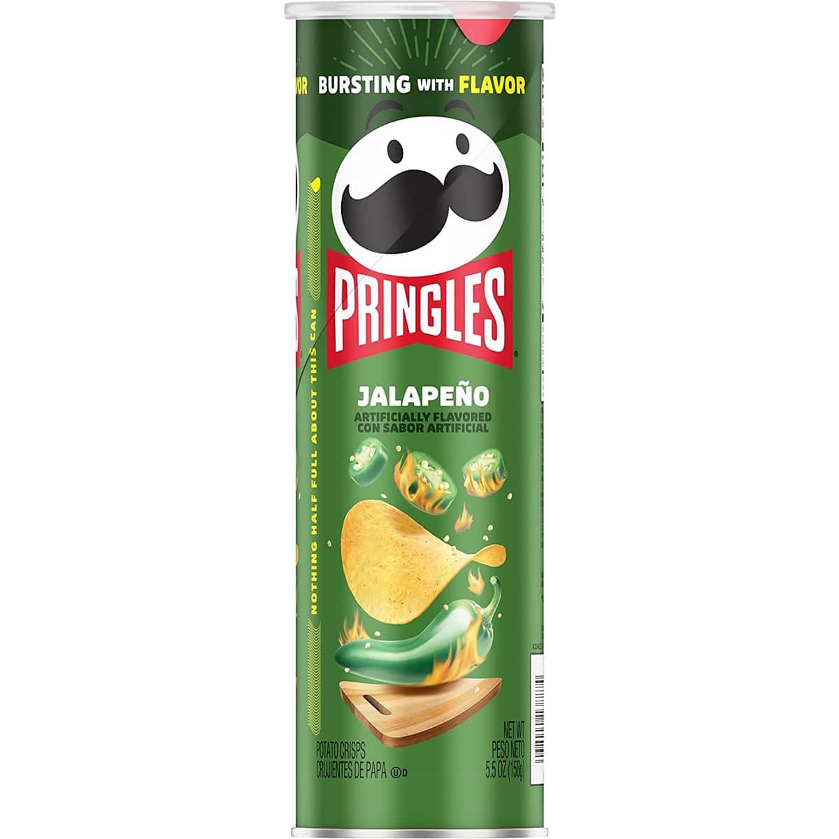 Pringles Jalapeno Potato Crisps (158 gm)