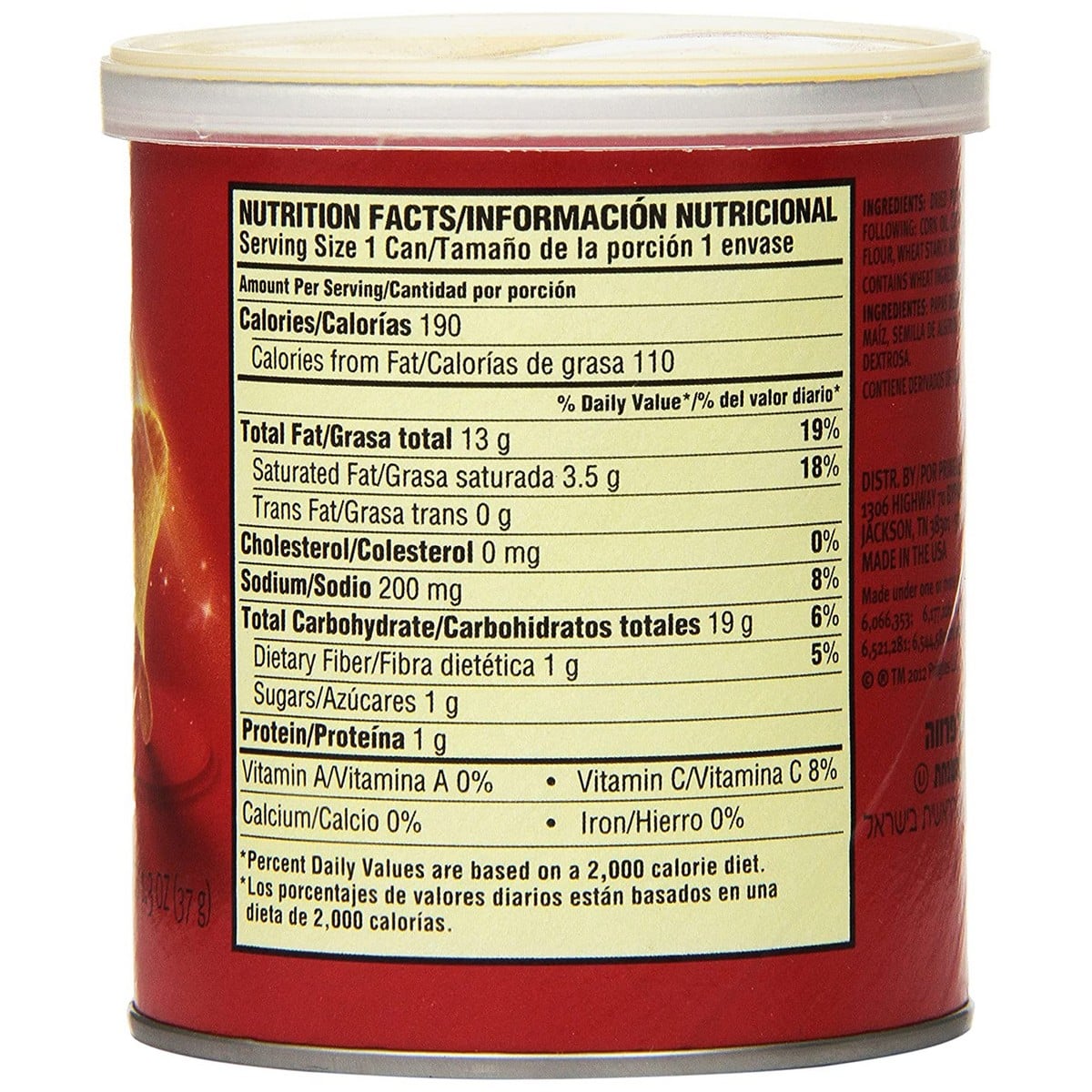 Pringles Original Chips (37 gm)