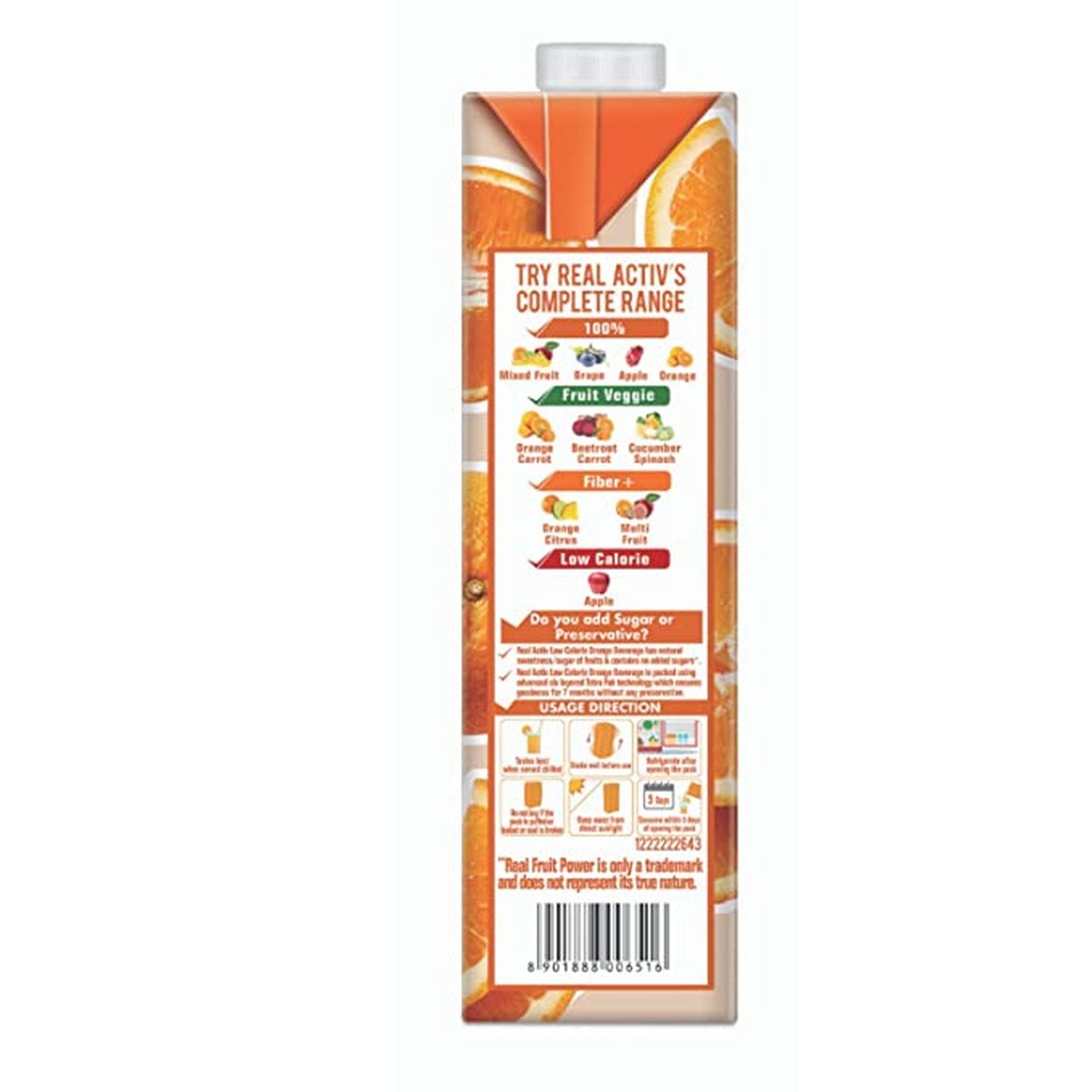 Dabur Real Active Low-Calorie Range (1 Litre)