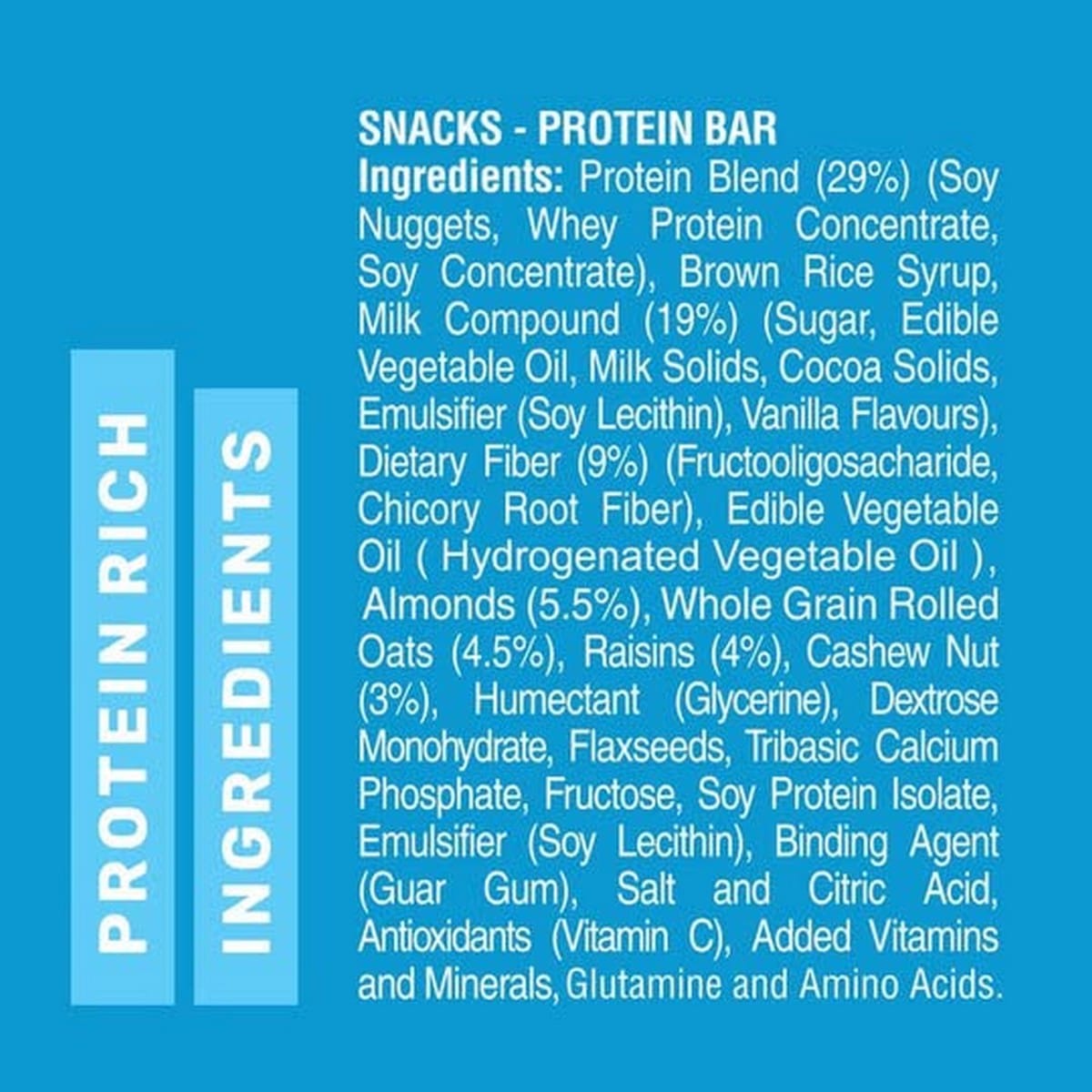 RiteBite Max Protein Daily Choco Classic Bar, Pack of 6 (50 Gm Each)