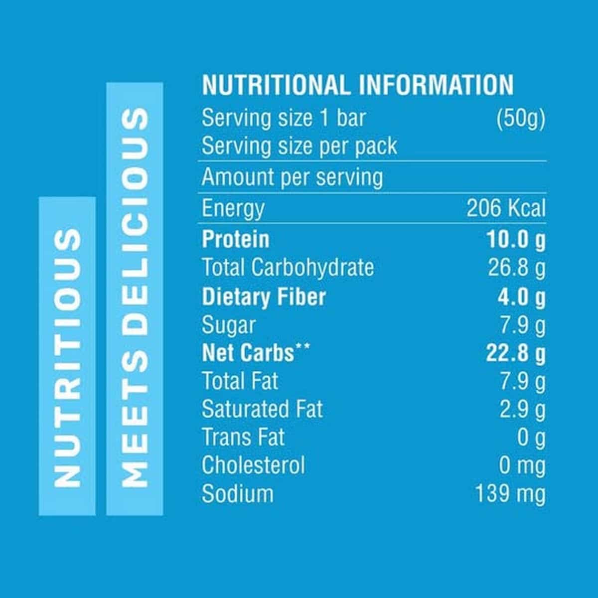 RiteBite Max Protein Daily Choco Classic Bar, Pack of 6 (50 Gm Each)