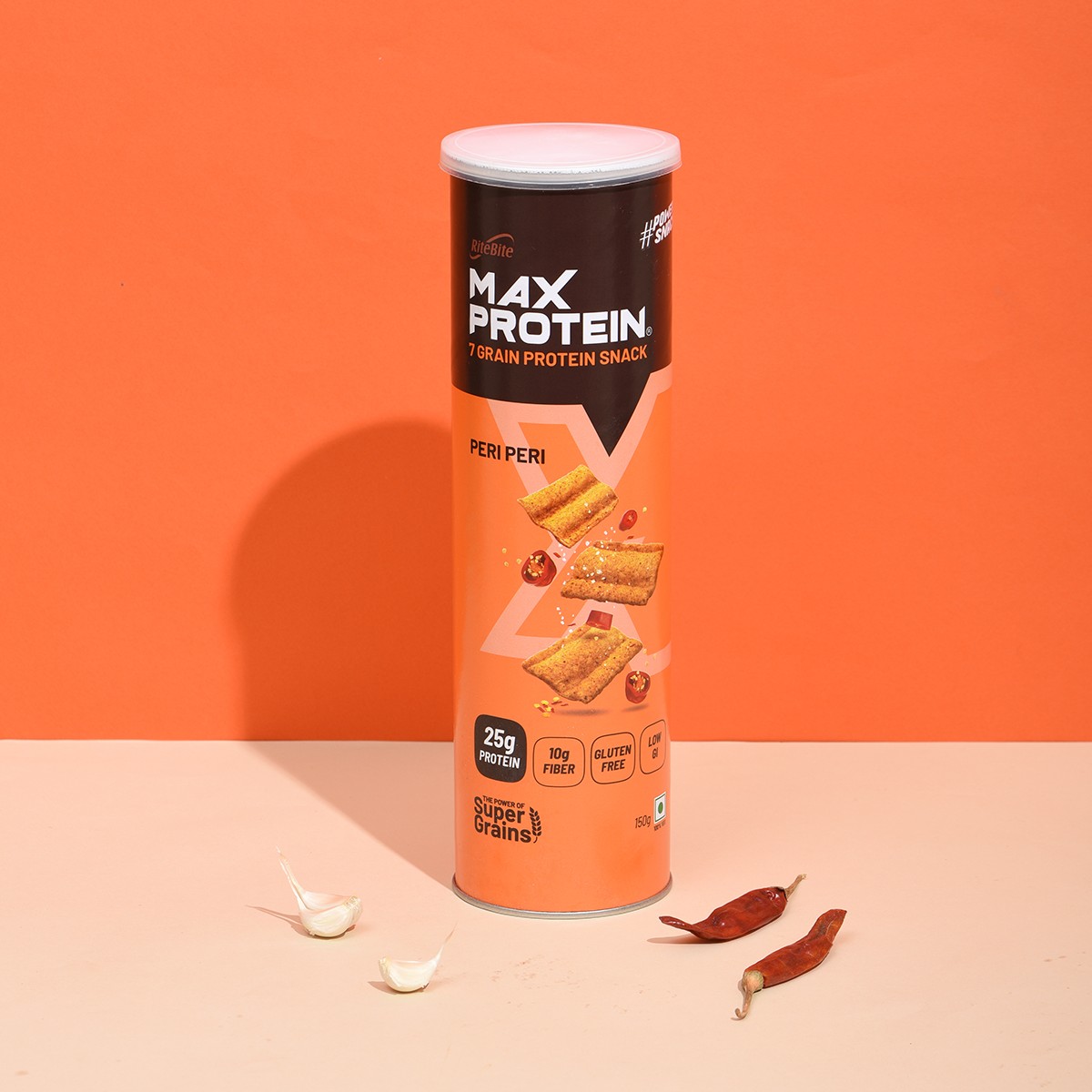 RiteBite Max Protein Peri Peri Chips (150 gm)