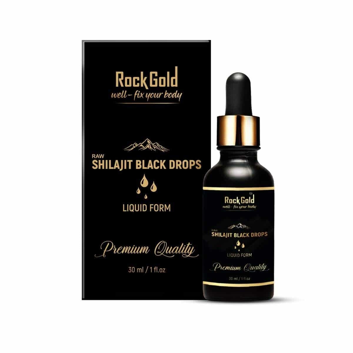 Rock Gold Shilajit Liquid Form (30 ml)