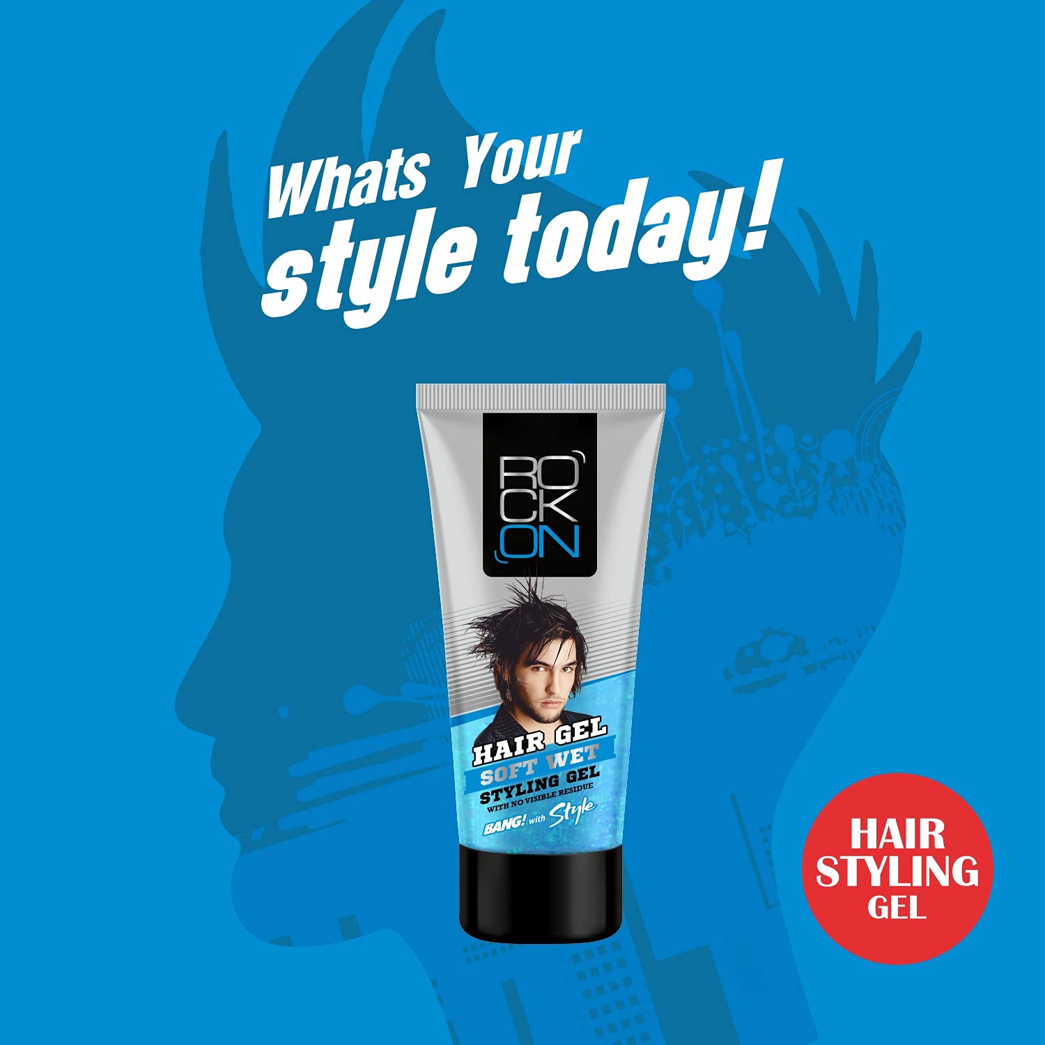 RockOn Hair Gel for Men (150 ml)