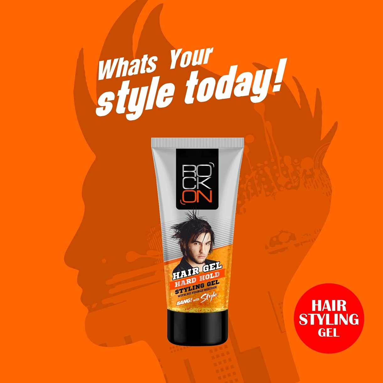 RockOn Hair Gel for Men (150 ml)