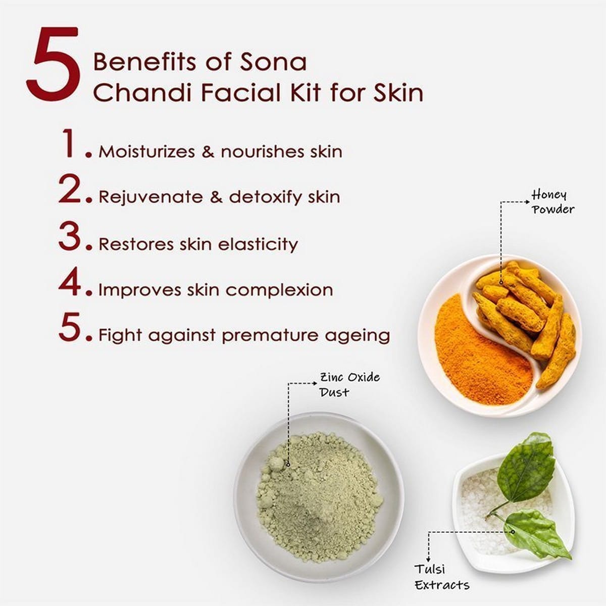 Nutriglow Sona Chandi Facial Kit (260 gm)