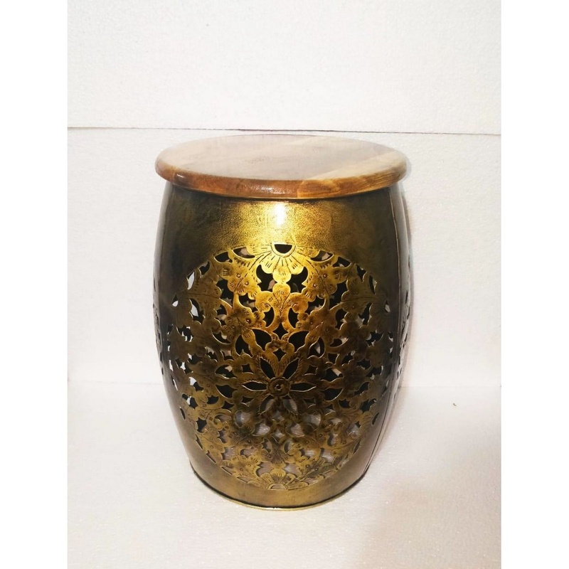 Wooden Made Stool for Table Top Decor