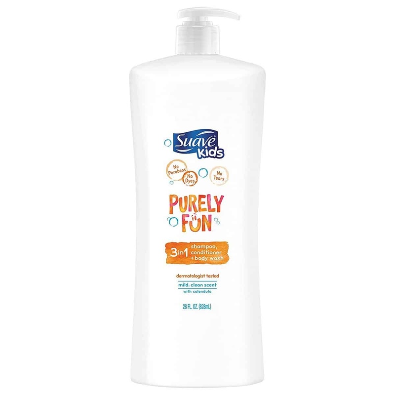 Suave Kids Purely Fun Shampoo, Conditioner, And Body Wash