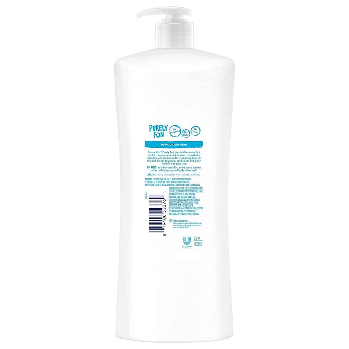 Suave Kids Purely Fun Shampoo, Conditioner, And Body Wash