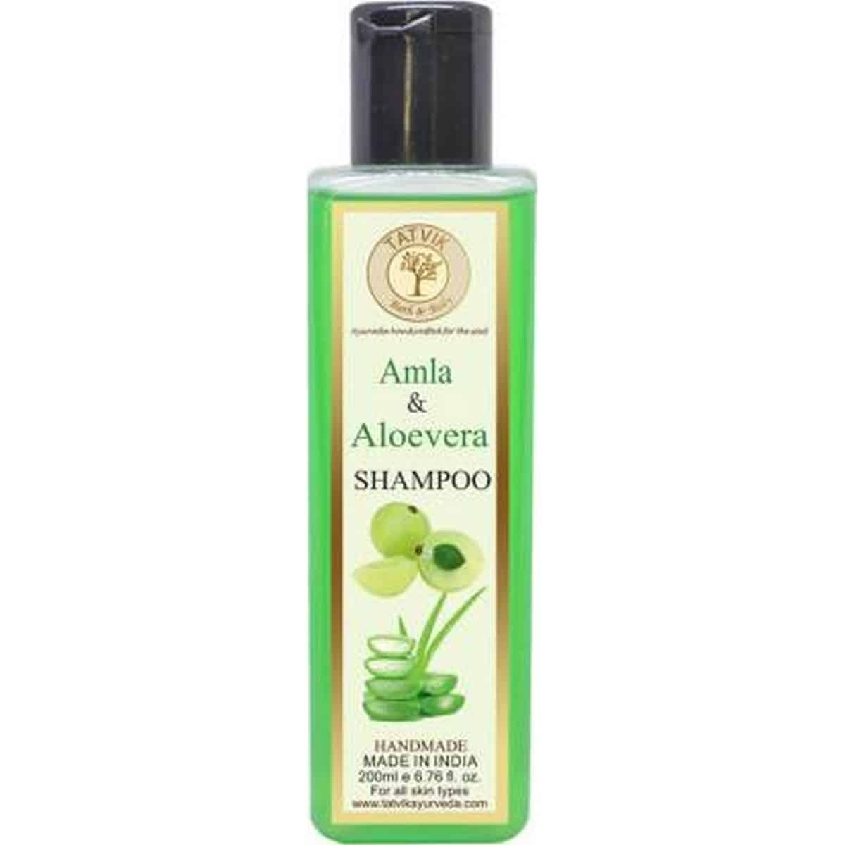 Tatvik Bath & Body Amla & Aloe VeraÂ Shampoo (200 ml)
