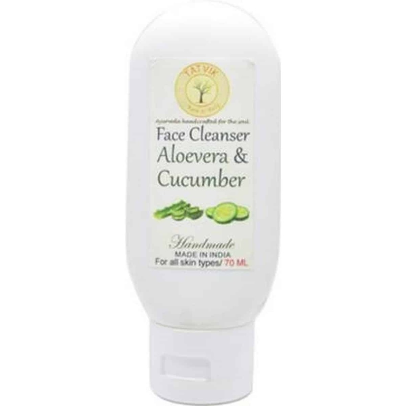 Tatvik Face Cleanser - Aloe Vera & Cucumber (70 ml)