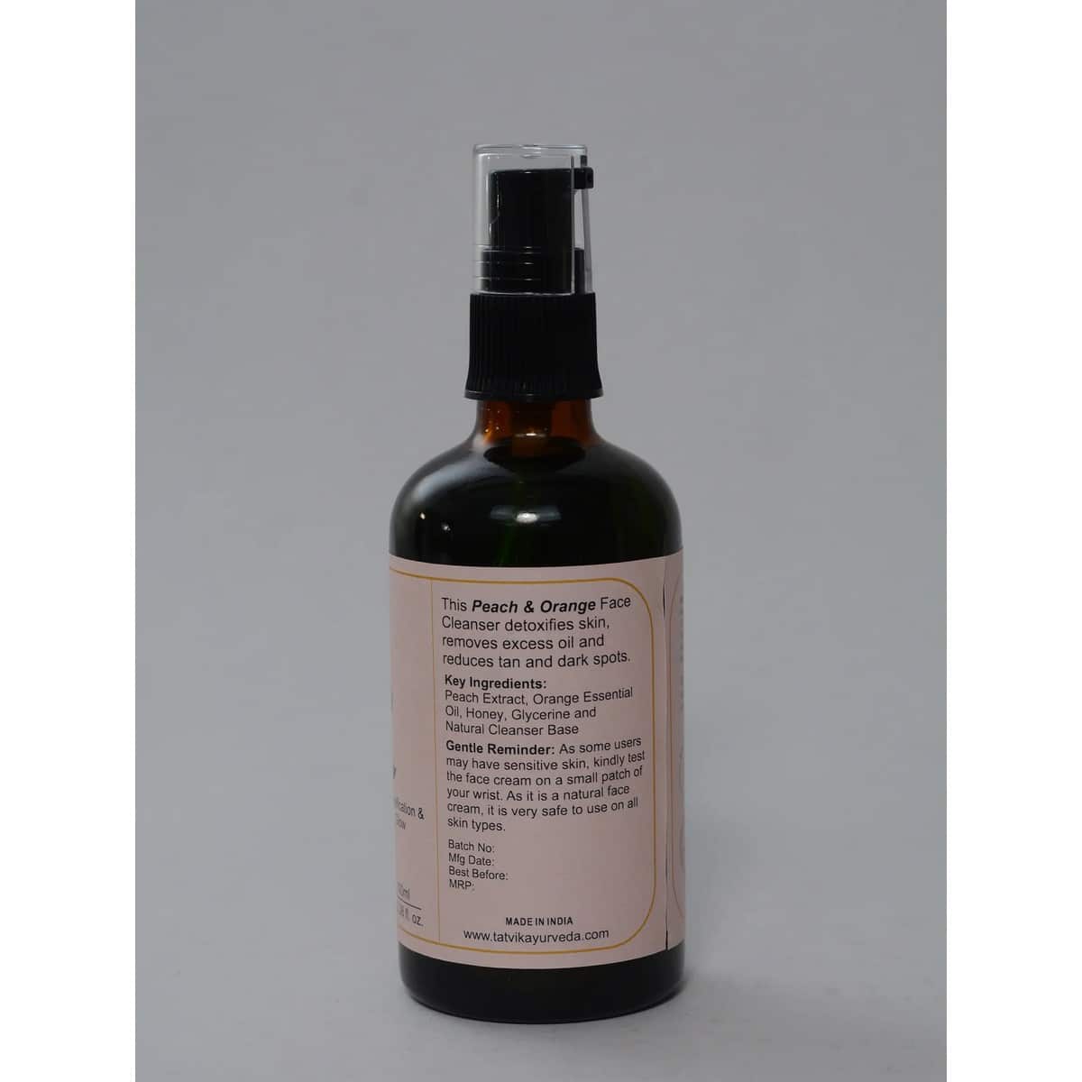 Tatvik Kusuma Face Cleanser Peach and Orange (100 ml)