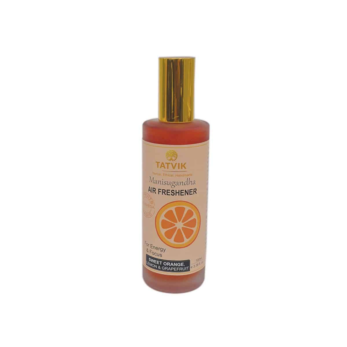Tatvik Manisugandha Air Freshener - Sweet Orange, Lemon and Grapefruit (100 ml)