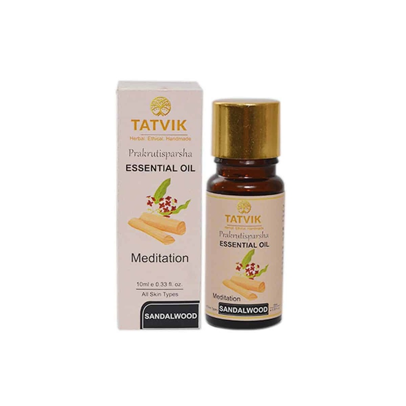 Tatvik Prakrutisparsha Sandalwood Essential Oil (10 ml)